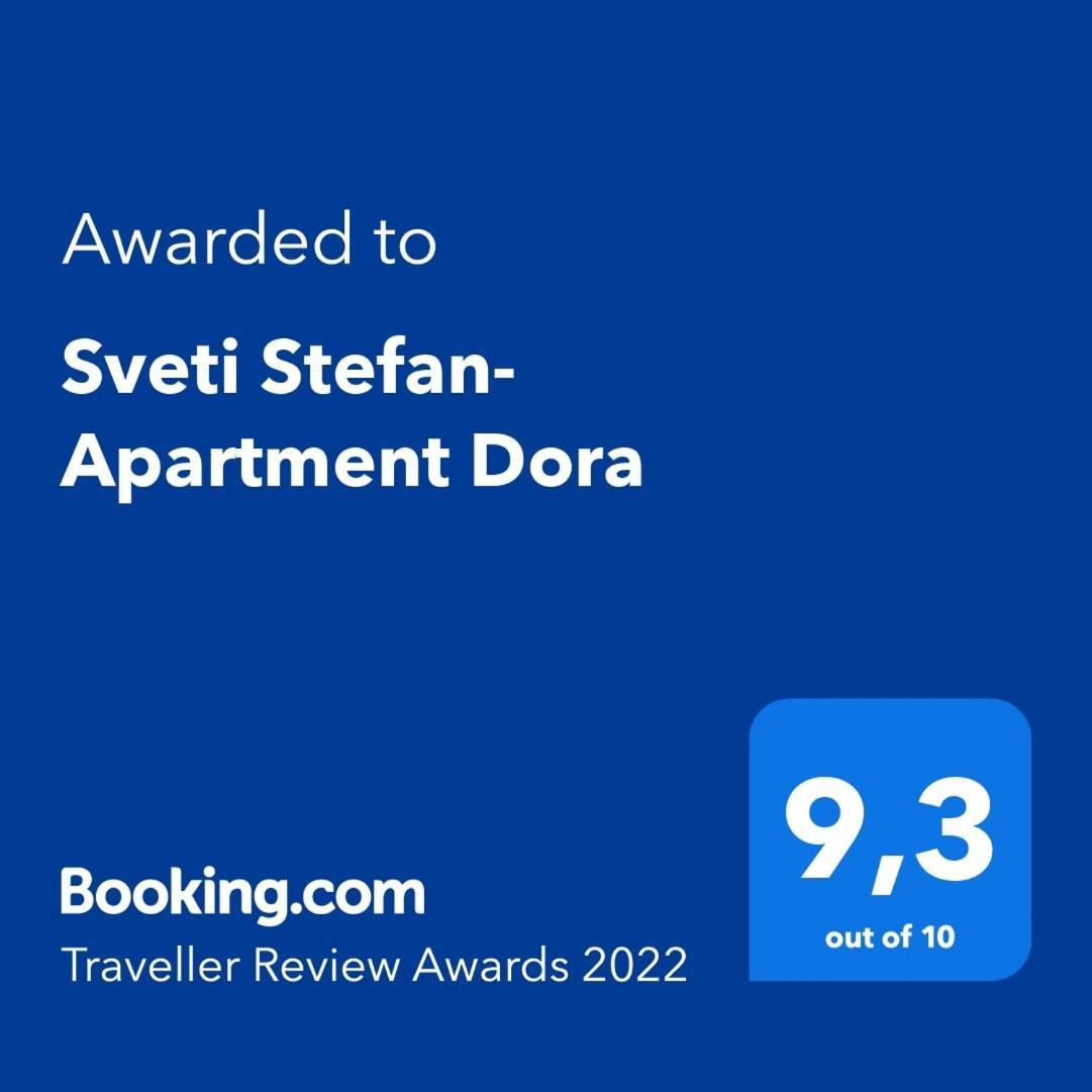 Sveti Stefan- Apartment Dora Εξωτερικό φωτογραφία